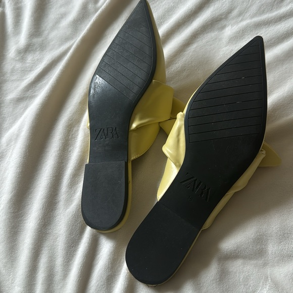 ZARA yellow flats - Picture 5 of 5